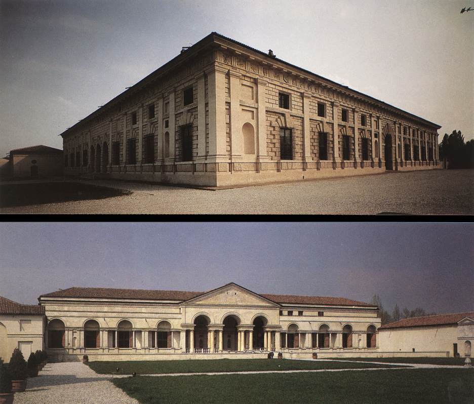 Facade and courtyard view dg